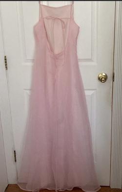 Not sure Pink Size 8 Bridesmaid Square Neck Straight Dress on Queenly