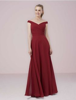 Style 22968 Christina Wu Celebration Red Size 18 50 Off Military Floor Length A-line Dress on Queenly