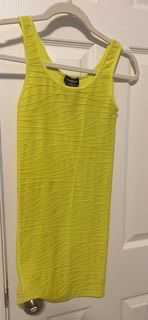 Yellow Size 10 Straight Dress on Queenly