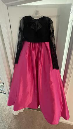 Sherri Hill Multicolor Size 2 Two Piece Hot Pink Prom Ball gown on Queenly