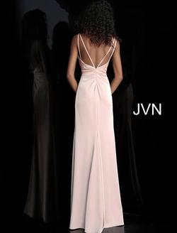 Style 61571 Jovani Pink Size 6 Tall Height Side slit Dress on Queenly