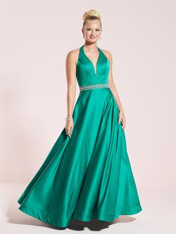 Style 12771 Studio 17 Green Size 6 Tall Height Ball gown on Queenly
