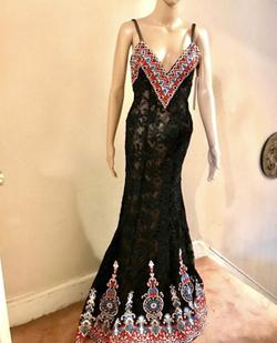 Jovani Black Size 2 50 Off 70 Off Floor Length Ball gown on Queenly