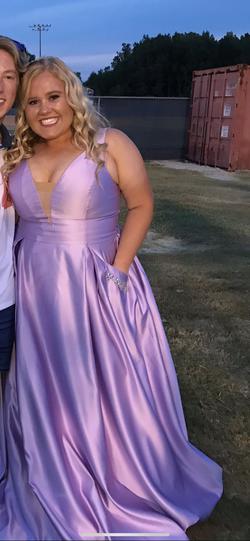 Purple Size 20 Straight Dress on Queenly
