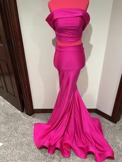 Jessica Angel Pink Size 0 Floor Length Mermaid Dress on Queenly
