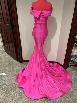 Jessica Angel Pink Size 0 Fitted Pageant Mermaid Dress on Queenly