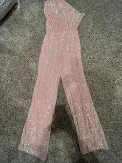 Jay Godfrey Pink Size 2 Euphoria One Shoulder Sunday Jumpsuit Dress on Queenly