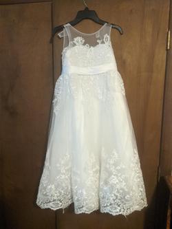White A-line Dress on Queenly