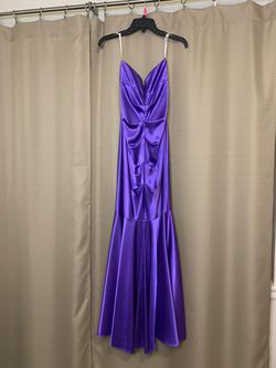 Xscape Purple Size 8 Jersey Mermaid Dress on Queenly