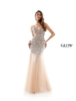 Style G697 Colors Gold Size 2 Prom Tulle Pageant Mermaid Dress on Queenly