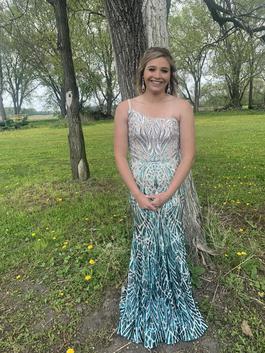 Jovani Green Size 6 Prom Mermaid Dress on Queenly
