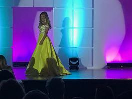 Mac Duggal Yellow Size 2 Sequin Custom Ball gown on Queenly