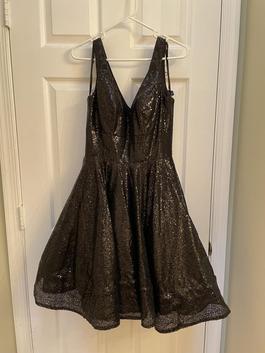 Sherri Hill Black Size 10 Homecoming Tall Height Ball gown on Queenly