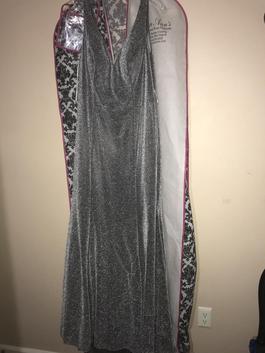 Silver Size 14 A-line Dress on Queenly