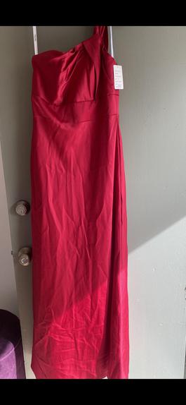 Da Vinci Red Size 12 Plus Size Straight Dress on Queenly