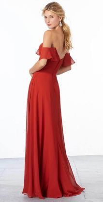Mori Lee Orange Size 12 Bridesmaid A-line Dress on Queenly