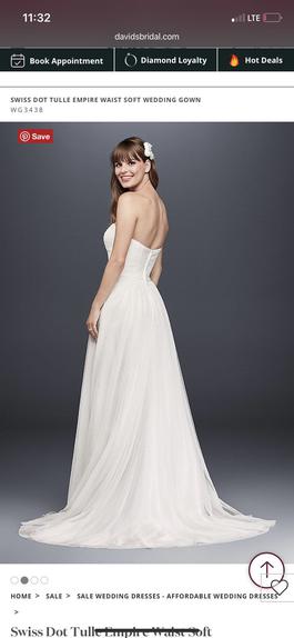 White Size 2 Straight Dress on Queenly