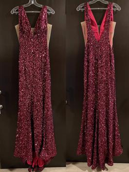 Jovani Pink Size 6 Pageant Straight Dress on Queenly