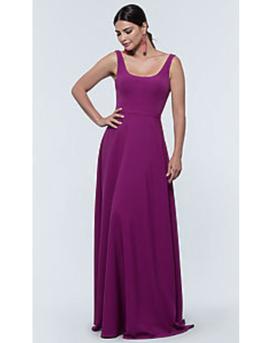kleinfeld Pink Size 24 Backless Bridesmaid A-line Dress on Queenly