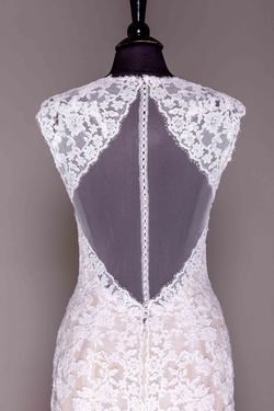 Style Telvanise Watters White Size 10 Wedding Corset Sweetheart Straight Dress on Queenly