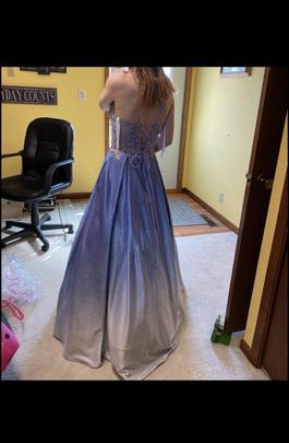 Jovani Purple Size 00 Corset Prom Ball gown on Queenly