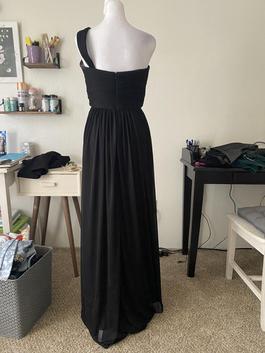 Alfred Sung Black Size 6 Straight Dress on Queenly