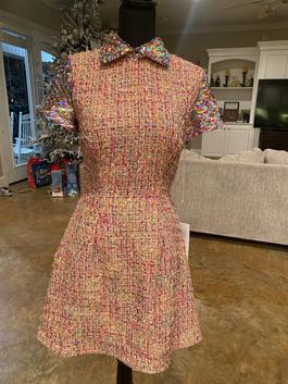 Jovani Multicolor Size 6 Midi Cocktail Dress on Queenly