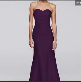 David's Bridal Purple Size 26 Mermaid Dress on Queenly