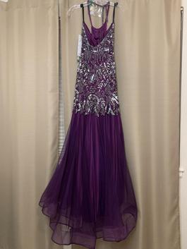 Primavera Purple Size 8 Floor Length Pageant Mermaid Dress on Queenly