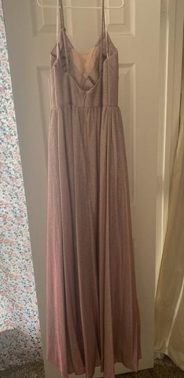 Lulus Pink Size 2 Prom Floor Length Sorority A-line Dress on Queenly
