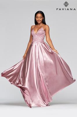 Style S10400 Faviana Purple Size 2 A-line Dress on Queenly