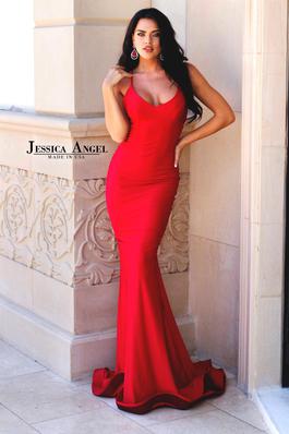 Style 636 Jessica Angel Size 4 Mermaid Dress on Queenly
