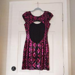 Dress the Population Pink Size 12 Euphoria Sunday Cocktail Dress on Queenly