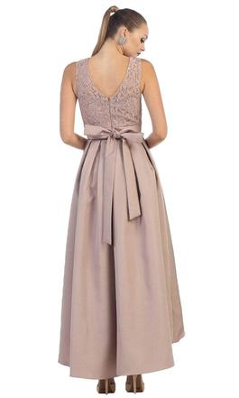 May Queen Nude Size 10 Summer Midi Cocktail Dress on Queenly