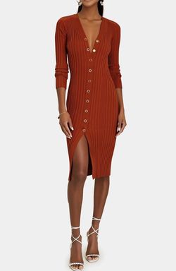 Dion Lee Red Size 4 Jersey Cocktail Dress on Queenly