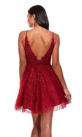 Style 3949 Alyce Paris Red Size 00 Homecoming Cocktail Dress on Queenly