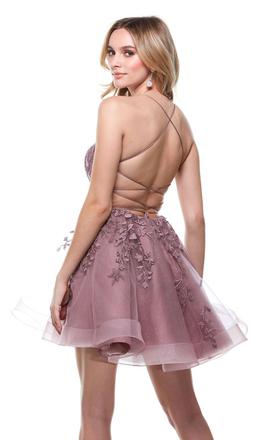 Style 3967 Alyce Paris Pink Size 00 Tulle Homecoming Cocktail Dress on Queenly