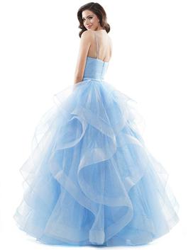 Style 2381 Colors Blue Size 22 Pageant Plus Size Ball gown on Queenly