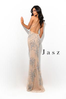 Style 7308 Jasz Couture Gold Size 00 Black Mermaid Dress on Queenly