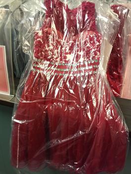 Wedding Dress Brand Red Size 8 Cocktail Dress on Queenly