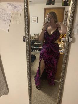 Multicolor Size 8 Side slit Dress on Queenly