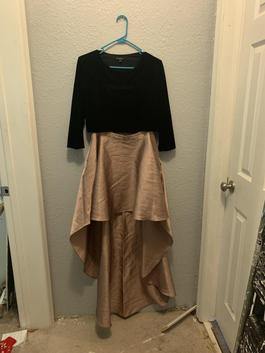 Gold Size 16 A-line Dress on Queenly