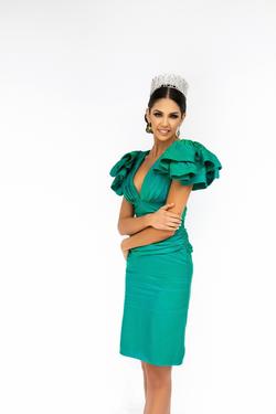 TADASHI Green Size 2 $300 Teal Interview Cocktail Dress on Queenly