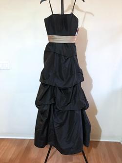 Camille La Vie Black Size 2 Strapless Ball gown on Queenly