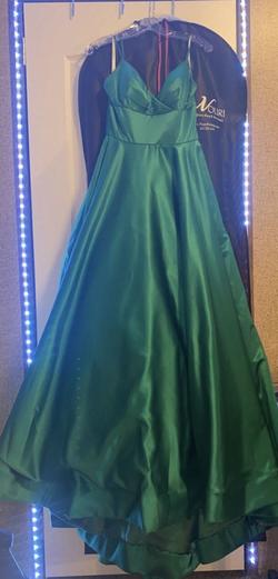 Sherri Hill Green Size 4 Emerald Ball gown on Queenly