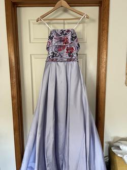 Rachel Allan Purple Size 2 Floor Length Ball gown on Queenly