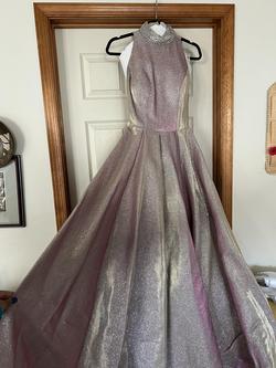 Purple Size 4 Ball gown on Queenly