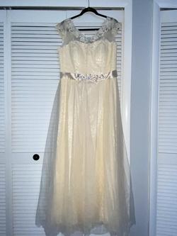 Nude Size 16 A-line Dress on Queenly