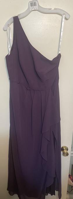Purple Size 16 Side slit Dress on Queenly