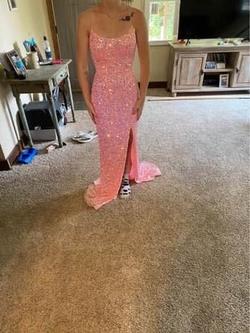 Primavera Light Pink Size 00 Prom Side slit Dress on Queenly
